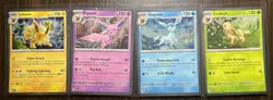 Pokemon TCG Prismatic Evolutions Costco Mini Tin Cosmos Promo Cards Set Of 8 NM - Image 2