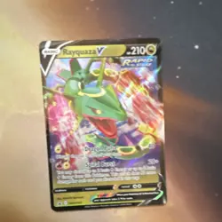Pokemon Rayquaza V SWSH147 Promo Holo Card Sword & Shield 210HP Basic - Image 1