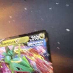 Pokemon Rayquaza V SWSH147 Promo Holo Card Sword & Shield 210HP Basic - Image 3