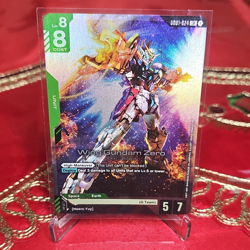 Wing Gundam Zero Bandai GD01-024 LR Holo Alternate Art Gundam Card Game English - Image 1