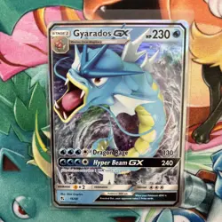 Pokemon Gyarados GX TCG Hidden Fates Holo Ultra Rare Card 16/68 NM/M Condition - Image 3