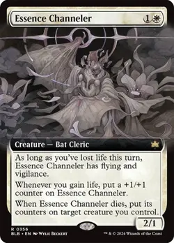 NM Extended Art Essence Channeler, MTG, Bloomburrow Commander, Magic, 356 - Image 1