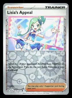 Lisia's Appeal 179/191 Surging Sparks NM Reverse Holo Pokemon Card TCG - Image 1