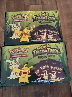 Pokemon TCG 2023 Trick or Trade - Halloween Trading Card (2xPacks) - Image 1