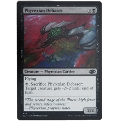 x1 Phyrexian Debaser J22 MTG M/NM Common Black Creature Phyrexian Carrier Flying - Image 1