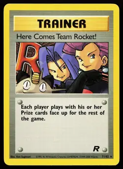 Here Comes Team Rocket! 71/82 Unlimited Rare Team Rocket Pokemon Card - Image 1
