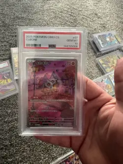 Pokemon TCG Cubone Illustration Rare Card 0407/07 Chinese Exclusive Psa 10 - Image 1