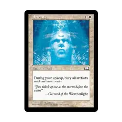 WOTC MtG Weatherlight Serenity (R) VG - Image 1