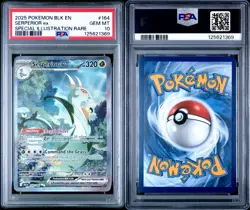 2025 Pokemon Black Bolt Serperior ex Special Illustration Rare #164/086 PSA 10 - Image 3