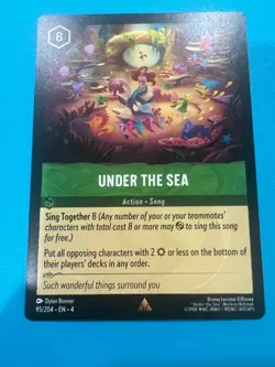 Disney Lorcana Ursula's Return - 95/204 - Under the Sea - Rare Non Foil - Image 1