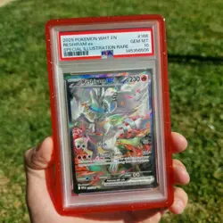 PSA 10 Reshiram EX 166/086 White Flare Pokemon TCG Card SIR Gem Mint New Cert - Image 2