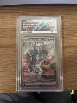 Reshiram EX 166/086 SIR White Flare ACE 10 Pokemon TCG - Image 1