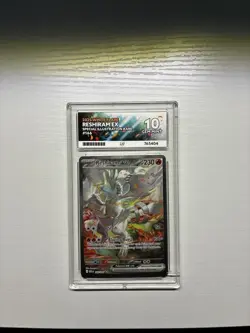 Pokemon TCG Reshiram EX White Flare Sir 166/086 Ace 10 Gem Mint - Image 1