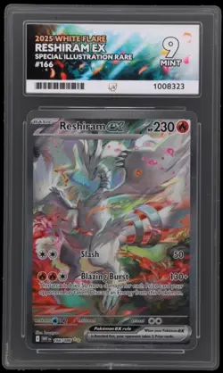 Pokemon TCG White Flare Sir Reshiram EX 166/086 ACE 9 - Image 1