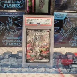 Pokemon TCG Reshiram EX White Flare SIR 166/086 PSA 10 Gem Mint ENGLISH - Image 1