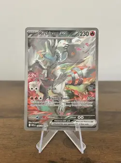 Pokemon TCG Reshiram EX White Flare Sir English Card 166/086 - Image 2