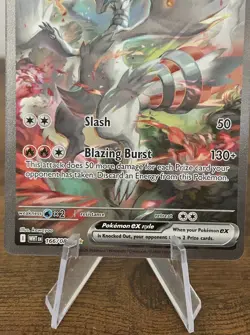 Pokemon TCG Reshiram EX White Flare Sir English Card 166/086 - Image 4