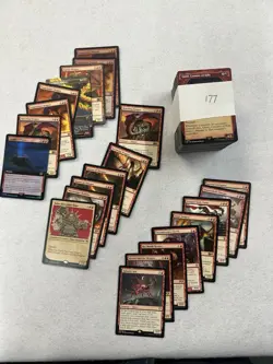 Magic The Gathering, Mono Red, Bulk Common / Uncommon / rare - Image 1