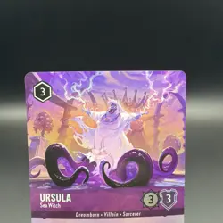 Ursula Sea Witch Epic Alternate Art Fabled Disney Lorcana 208/204 (B) - Image 2