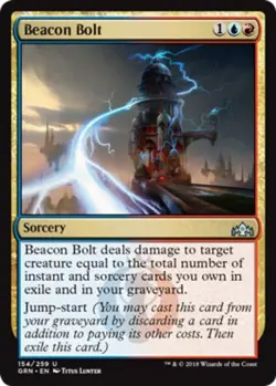 Beacon Bolt Light Play, English Magic the Gathering MTG Guilds of Ravnica - Image 1