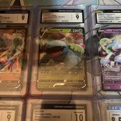 Lot of 8 Graded Pokemon Card slabs CGC - Image 3
