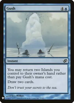 MTG - Gush - The List - X1 - (NM) - - Image 1