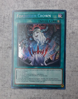 Konami Yu-Gi-Oh! Forbidden Crown Burst Protocol BPRO-EN067 Secret Rare 1st Ed - Image 1