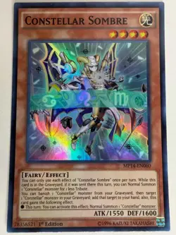 Constellar Sombre - MP14-EN060 - Super Rare - 1st Edition - Image 1