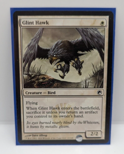 MTG Glint Hawk Scars of Mirrodin 10/249 Regular Common LP-NM - Image 1
