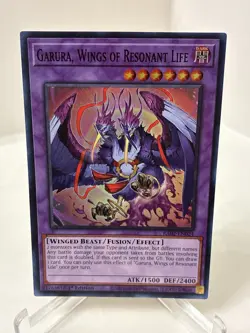 Yu-Gi-Oh Garura, Wings of Resonant Life (ULTRA RARE) RA02-EN024 - Image 2