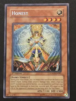 Yugioh Honest - LODT-EN001 - Secret Rare - 1st Edition - Image 5