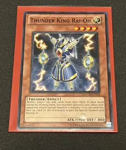 Yu-Gi-Oh! Thunder King Rai-Oh LCGX-EN203 Unlimited Edition Common NM - Image 1