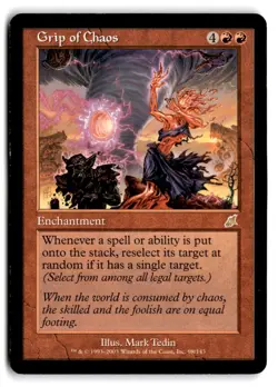 Grip of Chaos - LP Lightly Played - SCG Scourge # 98 - MTG Magic Card - Image 1