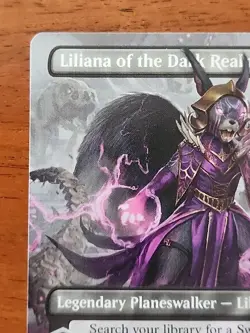 MTG Liliana of the Dark Realms (Borderless) Bloomburrow English Regular NM - Image 2