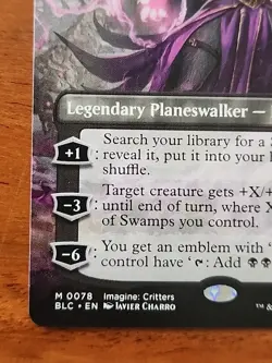MTG Liliana of the Dark Realms (Borderless) Bloomburrow English Regular NM - Image 3