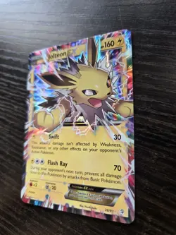 Pokemon Jolteon EX Full Art Holo Card 28/83 Ultra Rare - Image 4