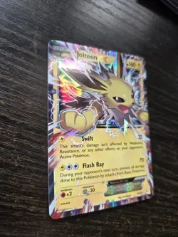 Pokemon Jolteon EX Full Art Holo Card 28/83 Ultra Rare - Image 5