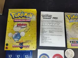 Pokemon Neo Genesis Hotfoot Theme Deck - Box, Complete Cards, Manuals, and Coin - Image 2
