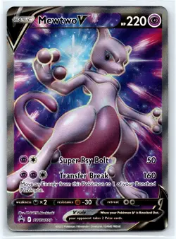 SWSH: Sword & Shield Promo Cards #SWSH229 Mewtwo V - Image 1
