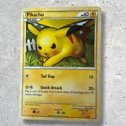 Pokemon TCG Pikachu 2/30 HGSS Trainer Kit Gyarados & Raichu 2010 Common Card - Image 1