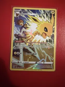NM Jolteon TG04/TG30 Brilliant Stars Trainer Gallery Ultra Rare Pokemon Card - Image 1