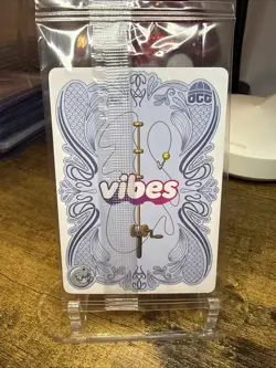 Vibes TCG Birb & Pengu Promo Card - Pengu Arctic Foil 10/25 - Pudgy Penguins - Image 2