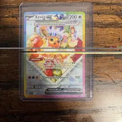 Pokemon TCG Eevee EX 174 Prismatic Evolutions SPC Promo Card (NM Condition) - Image 1