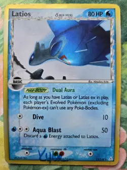 Latios d - EX13: Holon Phantoms (12/110) Holo Rare Pokemon Card DMG - Image 1