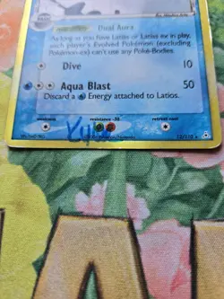 Latios d - EX13: Holon Phantoms (12/110) Holo Rare Pokemon Card DMG - Image 3