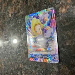 Android 18 Impenetrable Rushdown PRERELEASE Foil Dragon Ball Super Card | NM - Image 2