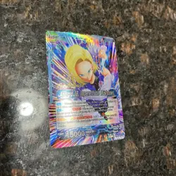 Android 18 Impenetrable Rushdown PRERELEASE Foil Dragon Ball Super Card | NM - Image 3