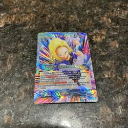 Android 18 Impenetrable Rushdown PRERELEASE Foil Dragon Ball Super Card | NM - Image 4