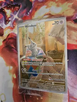 Mimikyu - (Pokemon Center Exclusive) SV075 Sv: Scarlet & Violet Promo Card Holo - Image 4