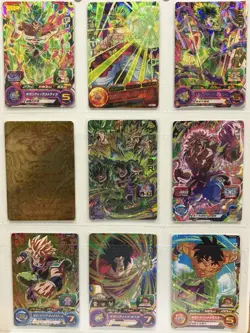 Super Dragon Ball Heroes Broly UM10-SEC2 8 Promo Cards Set Japan PBBS2-14 - Image 1
